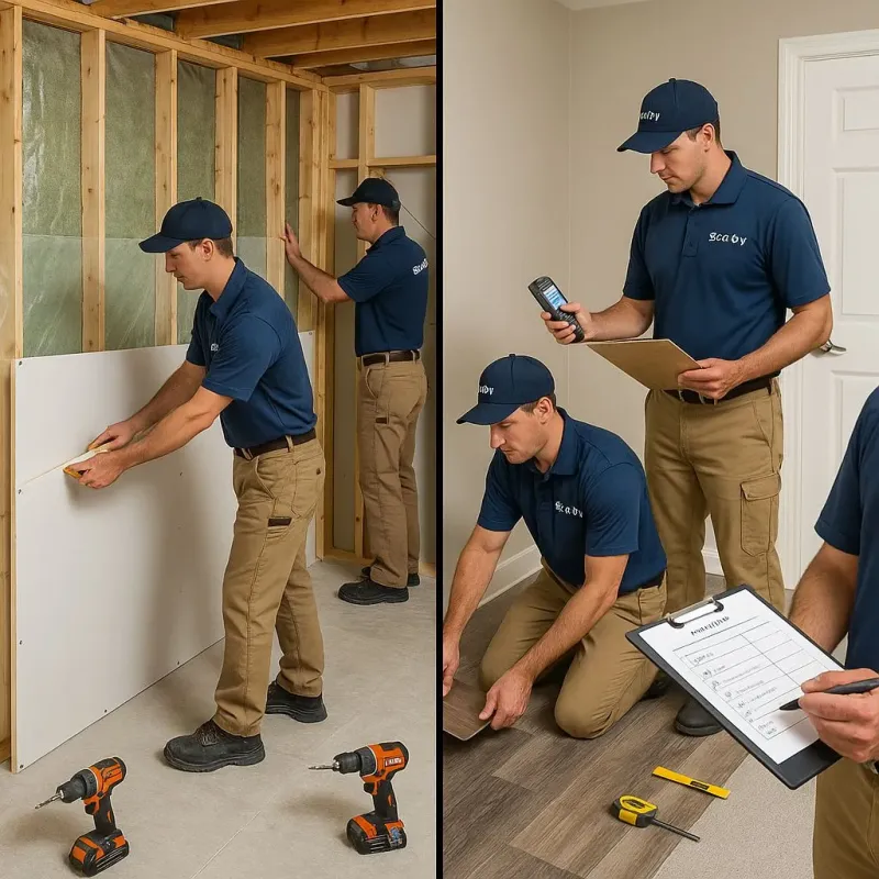 Repairs and Reconstruction process in Westbrook, ME